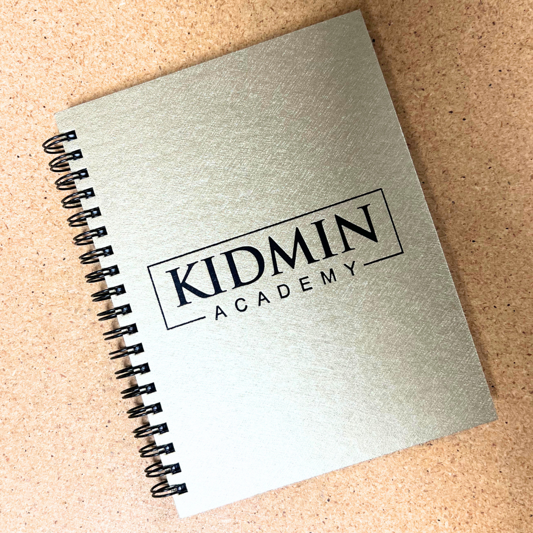 Kidmin Academy Gold Notebook